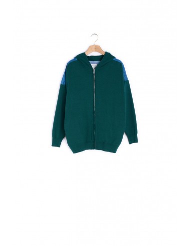 Cardigan hoodie bi-matière prix