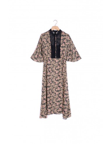 Robe midi en imprimé all over une grave pollution 